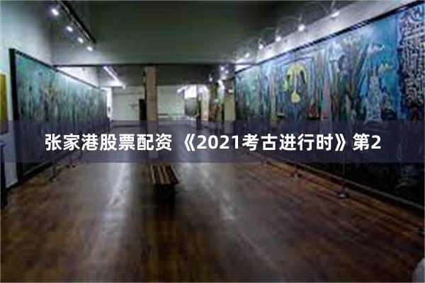 张家港股票配资 《2021考古进行时》第2